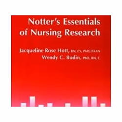 ISBN Notter's Essentials of Nursing Research: Sixth Edition, Médical, Anglais, Livre broché, 224 pages