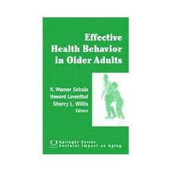 ISBN Effective Health Behavior in Older Adults (Societal Impact on Aging Series) livre société Anglais Couverture rigide