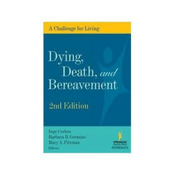ISBN Dying, Death, and Bereavement: A Challenge for Living, 2nd Edition livre Santé, esprit et corps Anglais