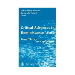 ISBN Critical Advances in Reminiscence Work: From Theory to Application livre société Anglais Couverture rigide