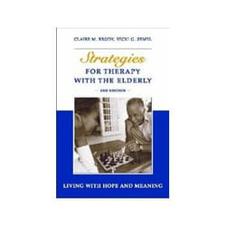 ISBN Strategies for Therapy with the Elderly: Living with Hope and Meaning livre société Anglais Couverture rigide