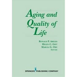 ISBN Aging and Quality of Life (Lifestyles & Issues in Aging) Couverture rigide