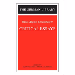ISBN Critical Essays: Hans Magnus Enzensberger, Littérature, Anglais, Couverture rigide, 272 pages