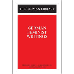 ISBN German Feminist Writings livre Littérature Anglais