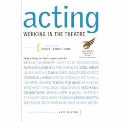 ISBN Acting (Working in the Theatre), Théatre, Anglais, Livre broché, 176 pages