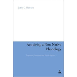ISBN Acquiring a Non-Native Phonology (Linguistic Constraints and Social Barriers)
