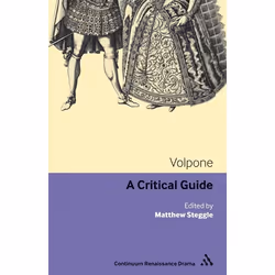 ISBN Volpone (A critical guide), Théatre, Anglais, Couverture rigide, 214 pages