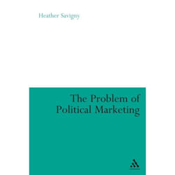 ISBN The Problem of Political Marketing livre Anglais Couverture rigide 158 pages