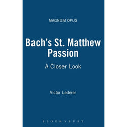 ISBN Bach's St. Matthew Passion (A Closer Look)