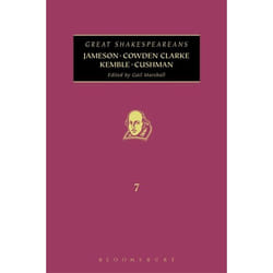 ISBN Jameson, Cowden Clarke, Kemble, Cushman (Great Shakespeareans: Volume VII) livre Théatre Anglais Couverture rigide