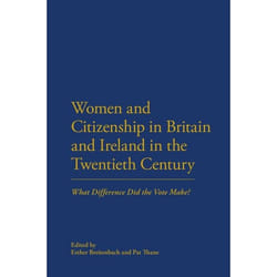 ISBN Women and Citizenship in Britain and Ireland in the 20th Century (What Difference Did the Vote Make?) livre Anglais Couverture rigide 256 pages