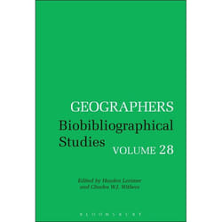 ISBN Geographers (Biobibliographical Studies, Volume 28) livre histoire Anglais Couverture rigide 192 pages