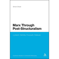 ISBN Marx Through Post-Structuralism (Lyotard, Derrida, Foucault, Deleuze) livre philosophie Anglais Couverture rigide 224 pages