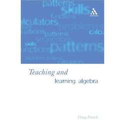 ISBN Teaching and Learning Algebra livre Anglais Couverture rigide 206 pages