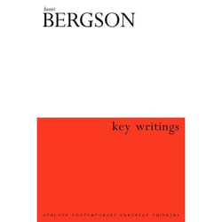ISBN Henri Bergson: Key Writings livre philosophie Anglais Couverture rigide