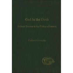 ISBN God in the Dock (Dialogic Tension in the Psalms of Lament) livre Anglais Couverture rigide 232 pages