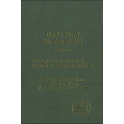 ISBN God's Word for Our World, Vol. 2 livre Anglais Couverture rigide 316 pages