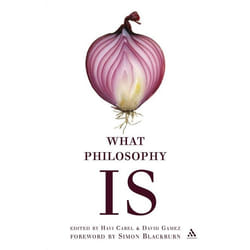 ISBN What Philosophy Is livre philosophie Anglais Couverture rigide