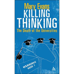 ISBN Killing Thinking (Death of the University) livre Anglais Couverture rigide 184 pages