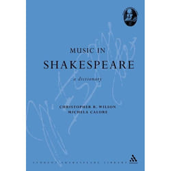 ISBN Music in Shakespeare (A Dictionary) Couverture rigide