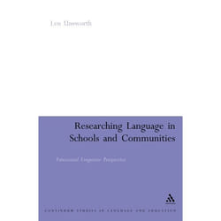 ISBN Researching Language in Schools and Communities (Functional Linguistic Perspectives)