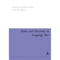 ISBN Unity and Diversity in Language Use livre référence & langage Anglais