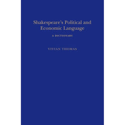 ISBN Shakespeare's Political and Economic Language livre Théatre Anglais Couverture rigide 416 pages