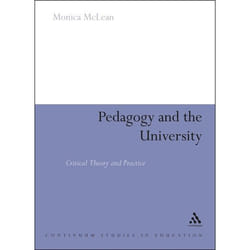 ISBN Pedagogy and the University (Critical Theory and Practice) Couverture rigide