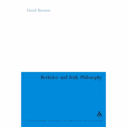 ISBN Berkeley and Irish Philosophy, Anglais, Couverture rigide, 248 pages