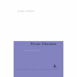 ISBN Private Education (Tradition and Diversity), Anglais, Couverture rigide, 258 pages