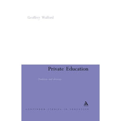 ISBN Private Education (Tradition and Diversity) livre Anglais Couverture rigide 258 pages