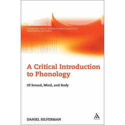 ISBN A Critical Introduction to Phonology (Of Sound, Mind, and Body)