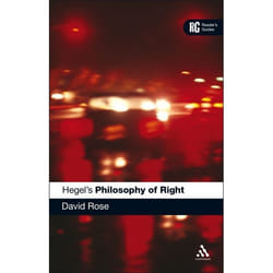 ISBN Hegel's 'Philosophy of Right' (A Reader's Guide) livre Anglais Couverture rigide 176 pages