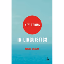 ISBN Key Terms in Linguistics, Anglais, Couverture rigide, 192 pages