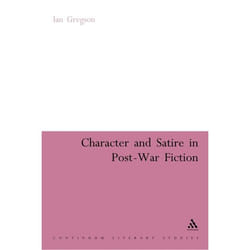 ISBN Character and Satire in Post War Fiction livre Anglais Couverture rigide 192 pages
