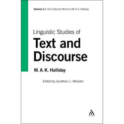 ISBN Linguistic Studies of Text and Discourse