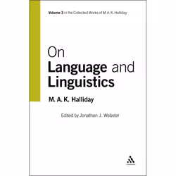 ISBN On Language and Linguistics (Volume 3), Anglais, Livre broché, 490 pages
