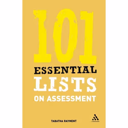ISBN 101 Essential Lists on Assessment, Education, Anglais, Livre broché, 136 pages