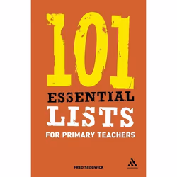 ISBN 101 Essential Lists for Primary Teachers, Anglais, Livre broché, 120 pages