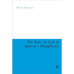 ISBN The Role of God in Spinoza's Metaphysics livre philosophie Anglais Couverture rigide