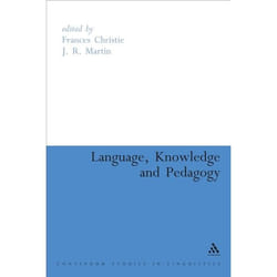 ISBN Language, Knowledge and Pedagogy (Functional Linguistic and Sociological Perspectives) livre Anglais Couverture rigide 282 pages