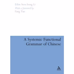 ISBN A Systemic Functional Grammar of Chinese, Anglais, Couverture rigide, 292 pages