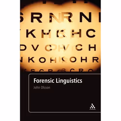 ISBN Forensic Linguistics (An Introduction To Language, Crime and the Law), Anglais, Couverture rigide, 288 pages