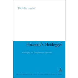 ISBN Foucault's Heidegger (Philosophy and Transformative Experience) livre philosophie Anglais Couverture rigide 176 pages