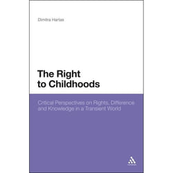 ISBN The Right to Childhoods (Critical Perspectives on Rights, Difference and Knowledge in a Transient World) livre Anglais Couverture rigide 232 pages