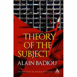 ISBN Theory of the Subject, Anglais, Couverture rigide, 416 pages