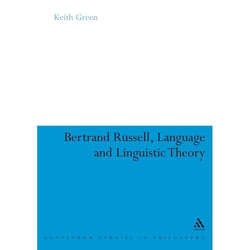ISBN Bertrand Russell, Language and Linguistic Theory livre philosophie Anglais Couverture rigide 192 pages