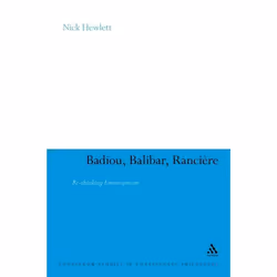 ISBN Badiou, Balibar, Ranciere (Re-thinking Emancipation), philosophie, Anglais, Couverture rigide, 208 pages