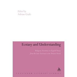 ISBN Ecstasy and Understanding (Religious Awareness in English Poetry from the Late Victorian to the Modern Period) livre Education Anglais Couverture rigide