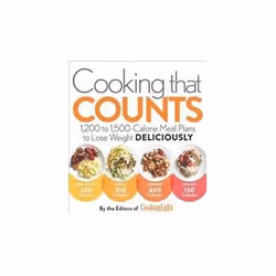 ISBN Cooking That Counts: 1,200 to 1,500-Calorie Meal Plans to Lose Weight Deliciously, Santé, esprit et corps, Anglais, 288 ...